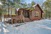 Family Log Cabin - Lake, Golf, Pool, Hike, Ski-Atv & Game Room - Northwoods WI - 샬레 호텔
