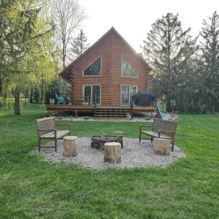 Blue Heron Lodge,Wolf River, Partridge Lake Channel Fremont Wisconsin