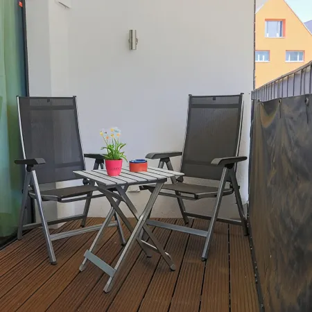 ART City-Studio 12 Kassel Fulda-Ufer, 3 bedrooms, terrace, balcony, up to 8 persons