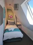 Spacious loft in Kiel-Kronshagen - balcony