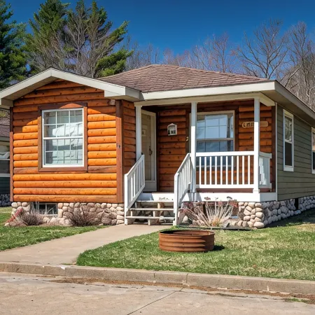 The Loon Cabin at the Riviera Resort in Neillsville, Wisconsin!