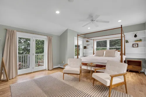 Family friendly home in heart of Cape Porpoise - balcony