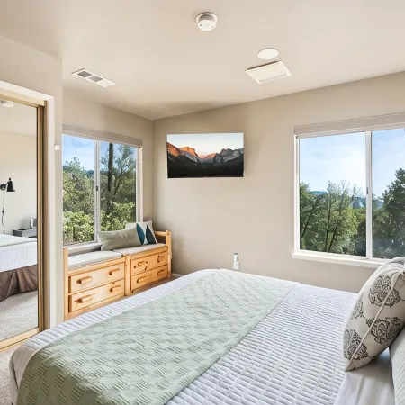 Mountain Retreat on 5 Acres with Nature Views, Deck, Hot Tub, EV Charging