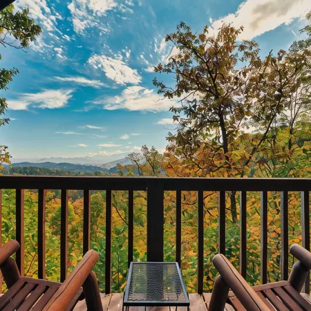 ROMANTIC Retreat! Mountain VIEWS! NEW Hot Tub! PET Friendly! Fireplace!