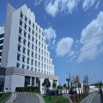 Ethiopian Skylight Hotel - Parkplatz