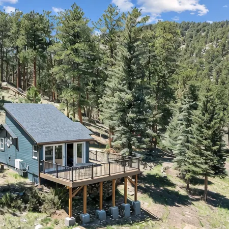 Cabin Retreat • Updated • Rocky Mountain Views • Backs to Rocky Mountain Park!!!