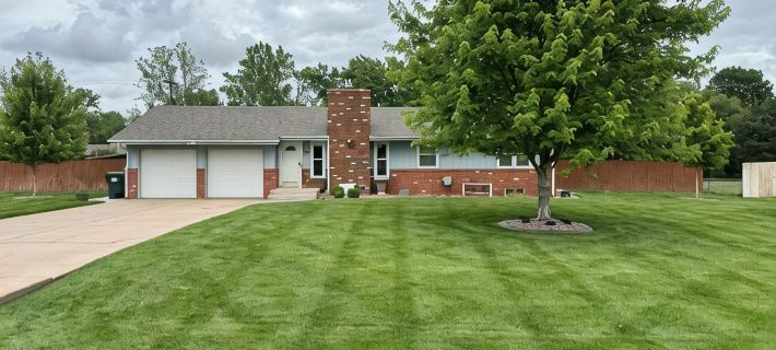 4-bedroom home in Hutchinson with beautiful yard and patio. Pet friendly! Enjoy! Hotels in Hutchinson