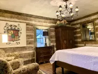 距主街僅8分鐘的私人門禁牧場內Log Cabin - 木屋