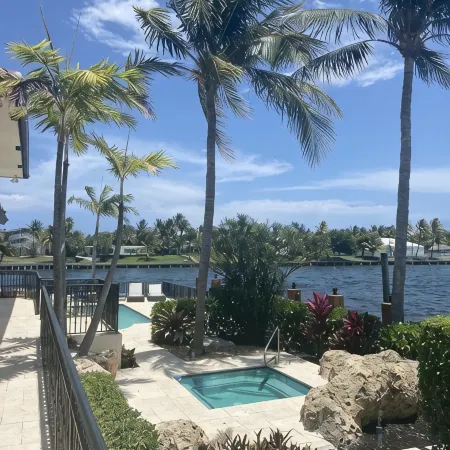 Resort style waterfront home on the intracoastal waterway!