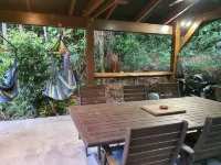 Treeverb Beach House : Hexagonal Beach house in the Daintree