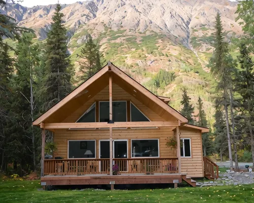Lower Paradise Log Cabin in Moose Pass Hoteles en Moose Pass