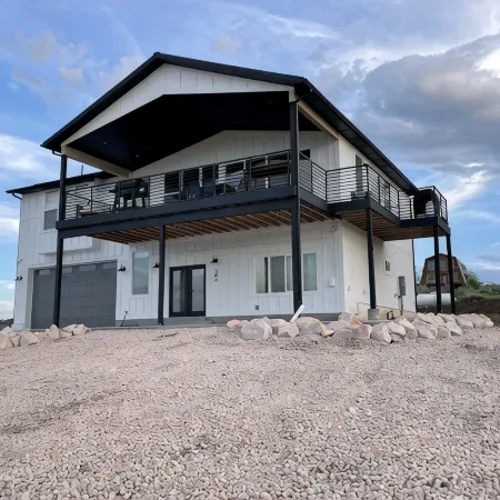 Stunning views 6-bedroom vacation home, with Private Beach Resort access.