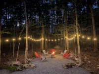 Stylish Pocono Cabin • Fire Pit • Sleeps 8 - Gym