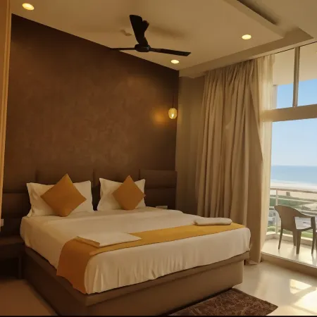 The Bay Suites Sea Facing Hotel- Right on the Golden Beach