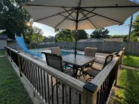 3-bedroom w/pool and all the comforts of home in Muscle Shoals-recording capital