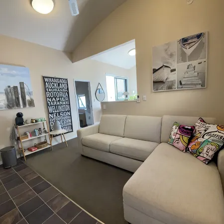 Seaside Studio Apartment with sea view deck