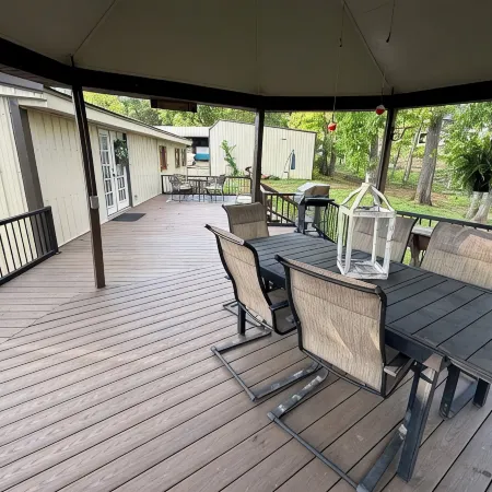 Lots of Beds Huge Deck and a Short Walk to the Lake. It’s Time to be on the Lake