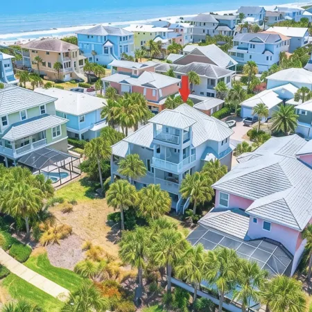 Ocean Hammock Paradise-5Br 4BA, Private Pool, 1 Min Walk to Beach,Family Retreat