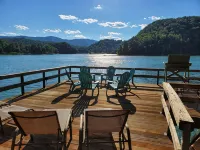 Lakefront on Norris. Spectacular Views! Tram to 1000+ sqft dock! 5 Wooded Acres. - 3-Star