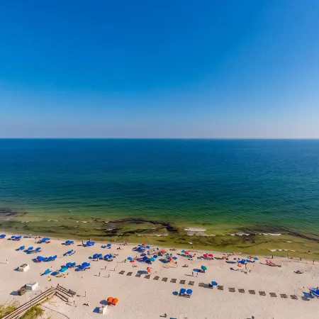Beach all DAY! ! Lazy river. Gulf front .3 bed/4bath Executive Class Luxury