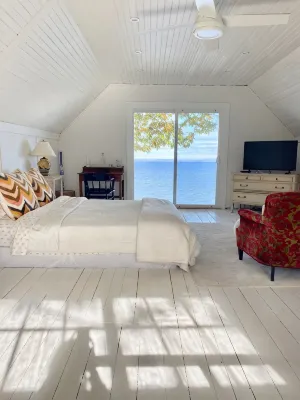 WATERFRONT Maine Historical Cottage with Separate Guest Cottage - Beach