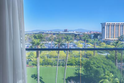 ホテルからの眺望 ディズニーランド ホテル アナハイム ロサンゼルスの写真