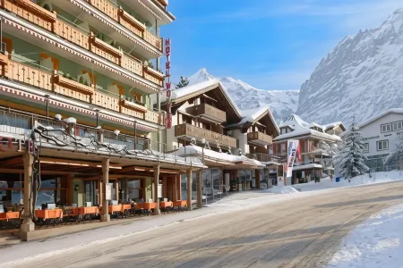 Hotel Central Wolter - Grindelwald Отели рядом с достопримечательностью «Firstbahn AG»