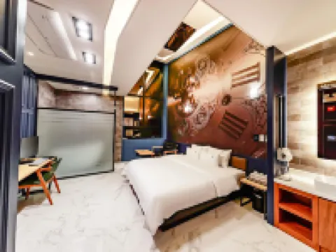 合川月湖自助入住汽車旅館 陝川郡酒店