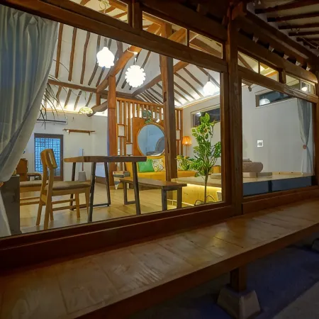 Geuligobom Dokchae Pension Отели рядом с достопримечательностью «Jeondong Catholic Church»