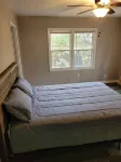 Historic Cabin in a natural setting with waterfalls and covered bridge - balcony