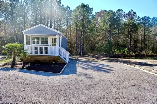 A beautiful tiny house in a beautiful little paradise for you to enjoy nature - balcony