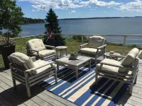 Rare July Week Available, Discounted!! Enjoy Panoramic Ocean Views, Near Camden - balcony