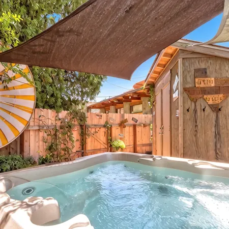 PERSONAL OASIS! Private Spa + Walkable Everywhere!
