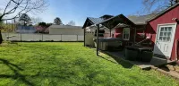 The White House w/ Hot Tub Portage Lakes Fenced Yard Pet-Friendly!