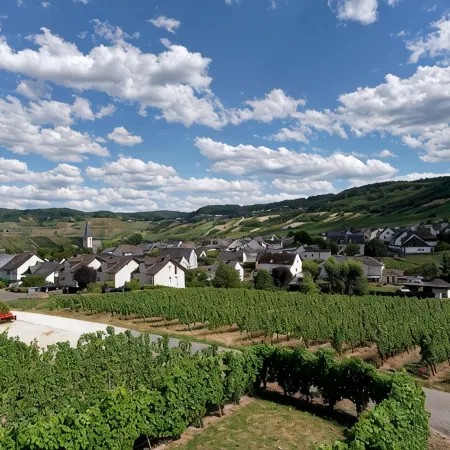 Ferienwohnung "laurentiusblick" mit Panoramablick in den Weinbergen von Leiwen