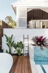 Exclusive use boutique luxury holiday residence with outdoor bath