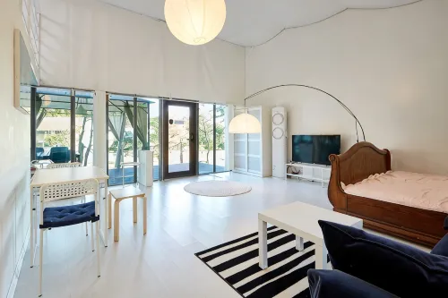 Yeoju Majorael Glamping Resort - موقف سيارات