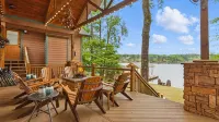Hot Springs Lakeside Bar, Fire Pit, 3 King Beds, 3.5 Baths, Bunk Room - 5-Star