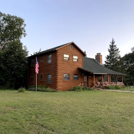Log Home Retreat in Eagle River