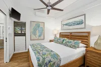 Rare find w/ 2 AC, 2 min walk to beach, Remodeled #151, ground floor! - ジム