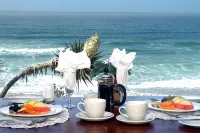 The Pink Lodge on the Beach - breakfast
