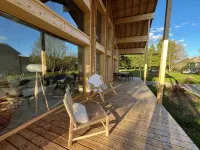 Chalet bois cœur Cévennes - Hytter