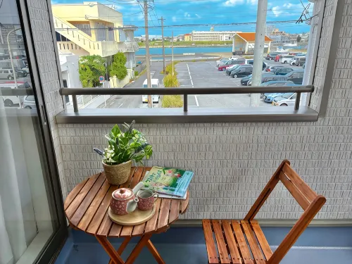 ZZOKIAI Purple Leaf!Only 30 seconds walk to seaside!Maximun 10 persons! - Wifi