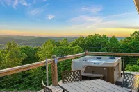 Lake Views! Private Hot Tub and Fire Pit! Lux Couple's Retreat - 4-Star