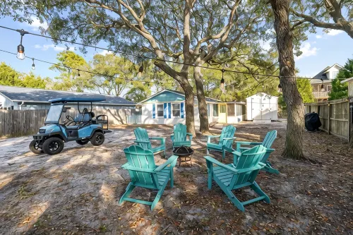 Escape to SeaClusionoki Cottage. Golf Cart, Dog-Friendly! - 4 stjerner