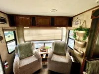 Cozy Travel Trailer and Up River Get Away. Hike, Fish, Float, Relax!