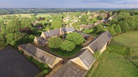 Luxury Barn conversion in village farm setting.