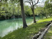 LUX Cabin ON Guadalupe River below Canyon Lake Dam - near Whitewater Music