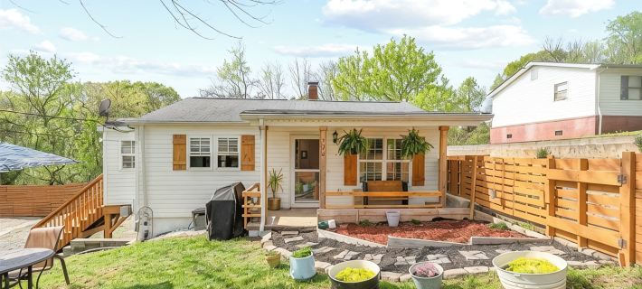 Zen Midcentury-Art Deco Hideaway Hotels in Cabarrus County