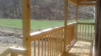 Quaint, secluded cabin with the feel of home. Sleeps 4 with home-like amenities.